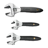 Maxbell Adjustable Ratcheting Wrench Compact Heavy Duty Spanner for Gaps Bolts Tubes 12 Inch