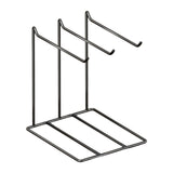 Maxbell Jewelry Organizer Multipurpose Iron Jewelry Display Stand for Trinkets Rings Black