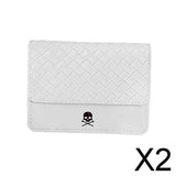 Maxbell 2xCompact Golf Rangefinder Case for Essential Golf Accessory Most Models white