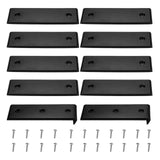 Maxbell Boat Trailer Slide Pads Kit for Jet Skis Fishing Double Decker Trailers Black