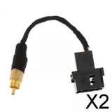 Maxbell 2x4" to 8" PNP Rearview Camera Harness Adpater Adaptor Fit for Ford Sync 2