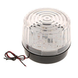 Dia. 10cm Round Caution Warning Light Lamp Traffic Alarm Flash Light White