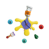 Maxbell Pigment Wall Clock Silent Stylish Mordern for Kitchen Kids Room Dining Room