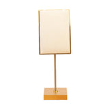 Maxbell Necklace Stand Elegant Creative Jewelry Display for Tabletop Bedroom Counter Beige 16.5cmx6cm