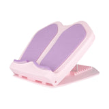Maxbell Slant Board Calf Stretcher Adjustable Squat Wedge for Travel Sports Home Gym Pink