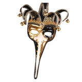 Maxbell Mardi Gras Mask Lady Wall Art Stage Show Birthday Headgear Club Cosplay Mask Black