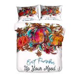 Maxbell 3Piece Halloween Theme Bedding Linen 1 Duvet Cover+2 Pillowcases D_70x90inch