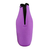 Maxbell Beer Bottle Insulator Sleeve Beer Bottle Coolers Cover for Outdoor Activities Purple