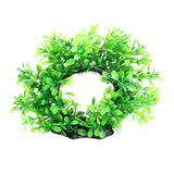 Maxbell Maxbell Water Ornament For Aquarium Artificial Water Plants Gate Shape Decor-Green