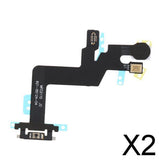 Maxbell 2xPower On Off Flash Light Mic Flex Cable Replacement for iPhone 6S Plus
