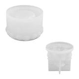 Maxbell Castle Storage Box Silicone Mould Storage Jar Resin Casting DIY Making Craft