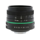 Maxbell 35mm F/1.6 Large Aperture Manual Prime Fixed Lens APS-C for Sony Nikon Canon Digital Cameras, Black - Aladdin Shoppers
