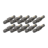 Maxbell 10 Pieces Downrigger Release Clips Line Release for Kite Planer Board Weight Black