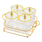 Maxbell Dried Fruit Tray Dustproof Sealed Container for Dining Room Home Living Room clear