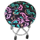 Maxbell 2pcs Fashionable Bar Stool Cover Round Lift Chair Seat Sleeve Salon Decor
