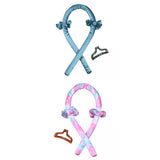 Maxbell 2pcs Heatless Curling Rod Headband No Heat Curls Curler Set