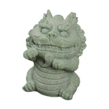 Kirin Statue Home Decor Tea Play Tea Pet Ornament for Tea Table Desk Tearoom Style B