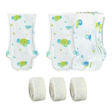 Maxbell 20Pcs Dog Booties Paw Protect Pet Socks for Travel Outdoor Medium Small Dogs Green S