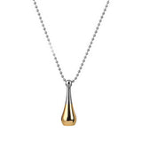 Maxbell 6xStainless Steel Bottle Cremation Ashes Urn Memorial Pendant Necklace Gold