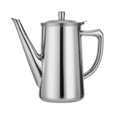 Maxbell Stainless Steel Water Pitcher Pitcher with Lid for Picnic Restaurant Camping Long Spout