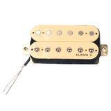 Maxbell Roller Saddle Bridge+Double Coil Humbucker Pickup+Tuning Pegs