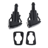 Maxbell 2xPair 1-Hole Windshield Wiper Jet Spray Washer Nozzle for Chrysler 300C Jeep