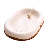 Maxbell Kitten Interactive Toy Play Grinding Claw Training Toys Cat Scratching Board With Ball