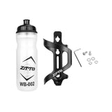 Maxbell 750ml Mountain Bike Water Bottle Cage with Bottle Portable for Sport Cycling Black