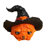 Maxbell Halloween Pumpkin Decoration Photo Props for Kitchen Living Room Dining Room Black 7.2x6x6.3cm