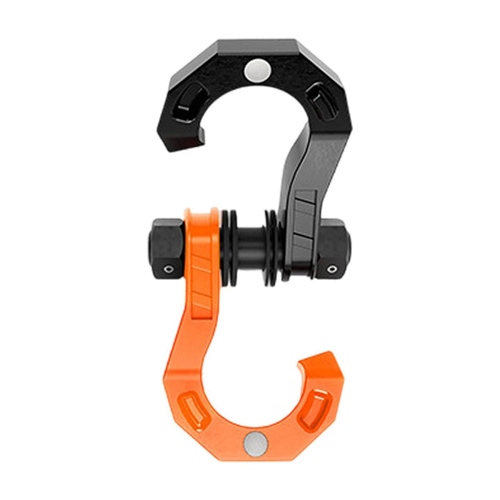 D Ring Split Shackle Accessories Spare Parts Premium Towing Winch Shackle Black Orange