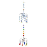 Maxbell 2 Pieces Crystals Ball Prisms  Hanging Ornament Rainbow Maker for Garden