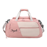 Maxbell Travel Duffle Bag Lightweight Yoga Gym Bag for Workout Business Trip Fitness Pink