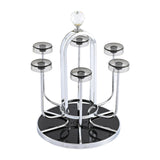 Maxbell Coffee Mug Holder Sport Bottle Storage Drying Rack Stand Silver