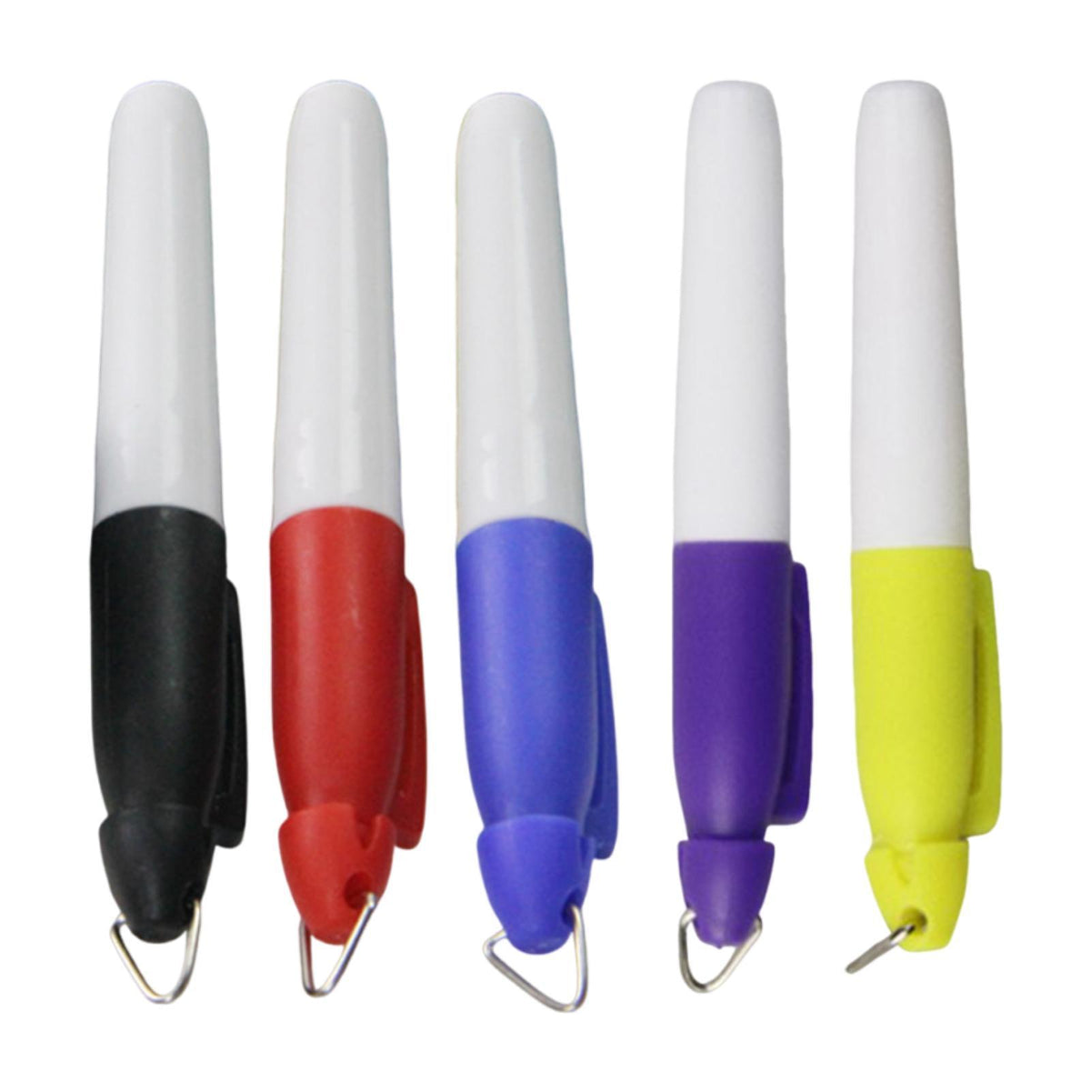 Maxbell 5 Pieces Golf Ball Marker Pens Portable Practical Golf Ball Line Marker Tool