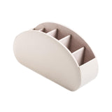Maxbell Remote Caddies Remote Control Holder for Living Room Toothbrushes TV Remotes beige