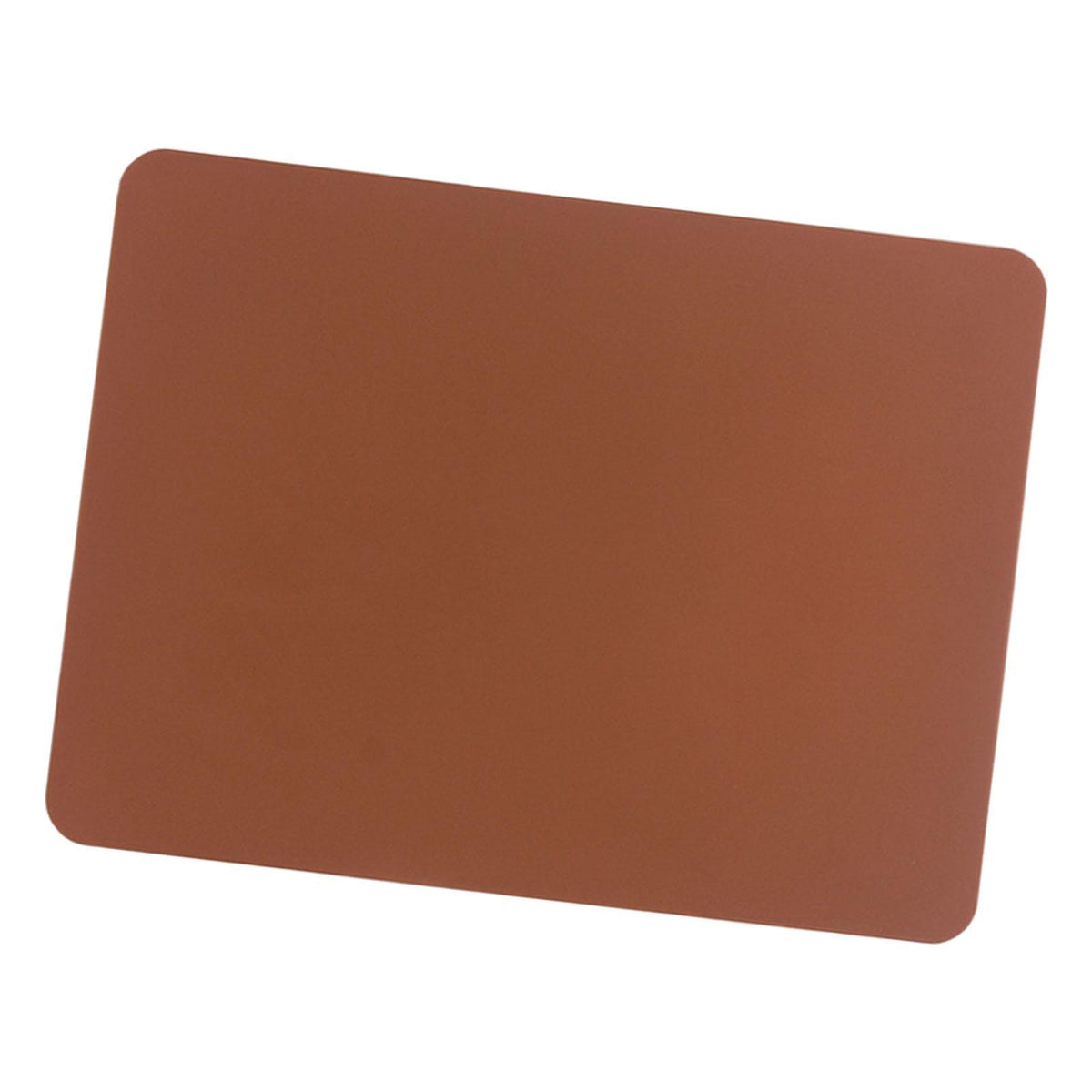 Maxbell Silicone Placemat Waterproof Dining Table Mat Kids Placemat for Dining Table brown