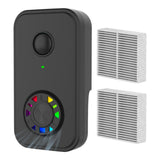 Maxbell Air Purifier Removes Dander Quiet Purify Smell for Garage Toilet Living Room Black