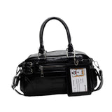 Maxbell Women's Crossbody Purse Zip Closure Fashion PU Tote Bag for Woman Work Party