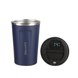 Maxbell Vacuum Insulated Tumbler 380ml Portable Leakproof Stainless Steel Travel Mug Blue