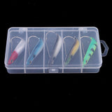 5pcs VIB Fishing Lures Crankbaits Weedless Design Minnow Fishing Lure for Carp Bass Pike Perch - Aladdin Shoppers