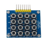 Maxbell 3 Pcs  Matrix Keypad Keyboard Module Board 16 Buttons 4x4