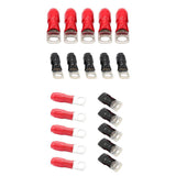 Maxbell 20pcs 16mm2/25mm2 Copper Tube Terminals Battery Welding Cable Lug Ring Crimp