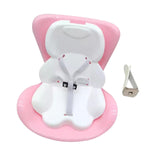 Maxbell Car Seat for Dolls Handcraft Stand Car Vent Clip for Automobile Gift Vehicle Light Pink