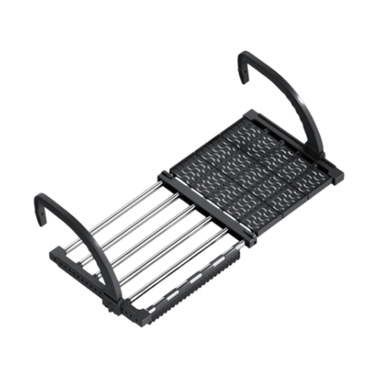Maxbell Balcony Railing Clothes Drying Rack Adjustable for Window Bathroom