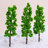 Maxbell Model Pine Tree Train Set Scenery Landscape OO HO - 10PCS - Aladdin Shoppers