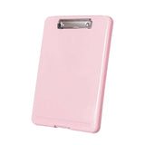 Maxbell Clipboard with Storage Heavy Duty Clipboard Folder for Work Classroom Office pink