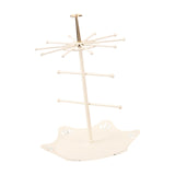 Maxbell Jewelry Holder Decoration Bracelet Holder Stand for Bedroom Desktop Bathroom White S