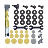 Maxbell 90 Degree Flex Shaft Rotary Tool Handpiece Shaping Engraving 90 Degree Elbow Golden