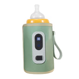 Maxbell Mug Milk Heater for Most Bottles Milk Keeper for Nursing Camping Travel green