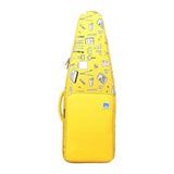 Maxbell Flute Storage Case Storage Case Thickened Padded Portable Vertical Flute Bag Yellow